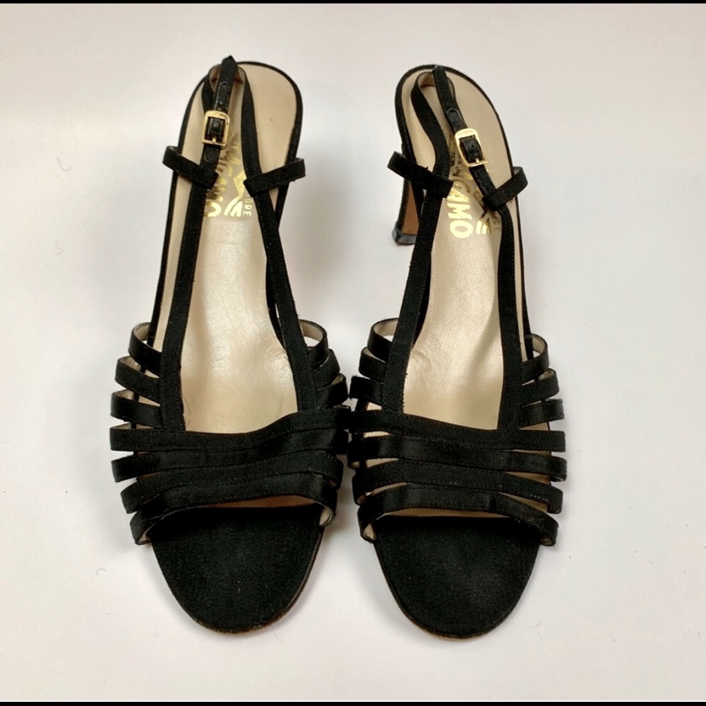 Vintage Ferragamo Kitten Heels